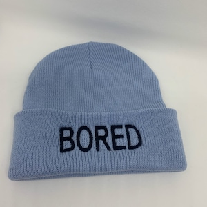 YOUTH Beanie   Custom Text   Embroidered   Personalized Beanie   Custom Beanie Hat   Custom Embroidery