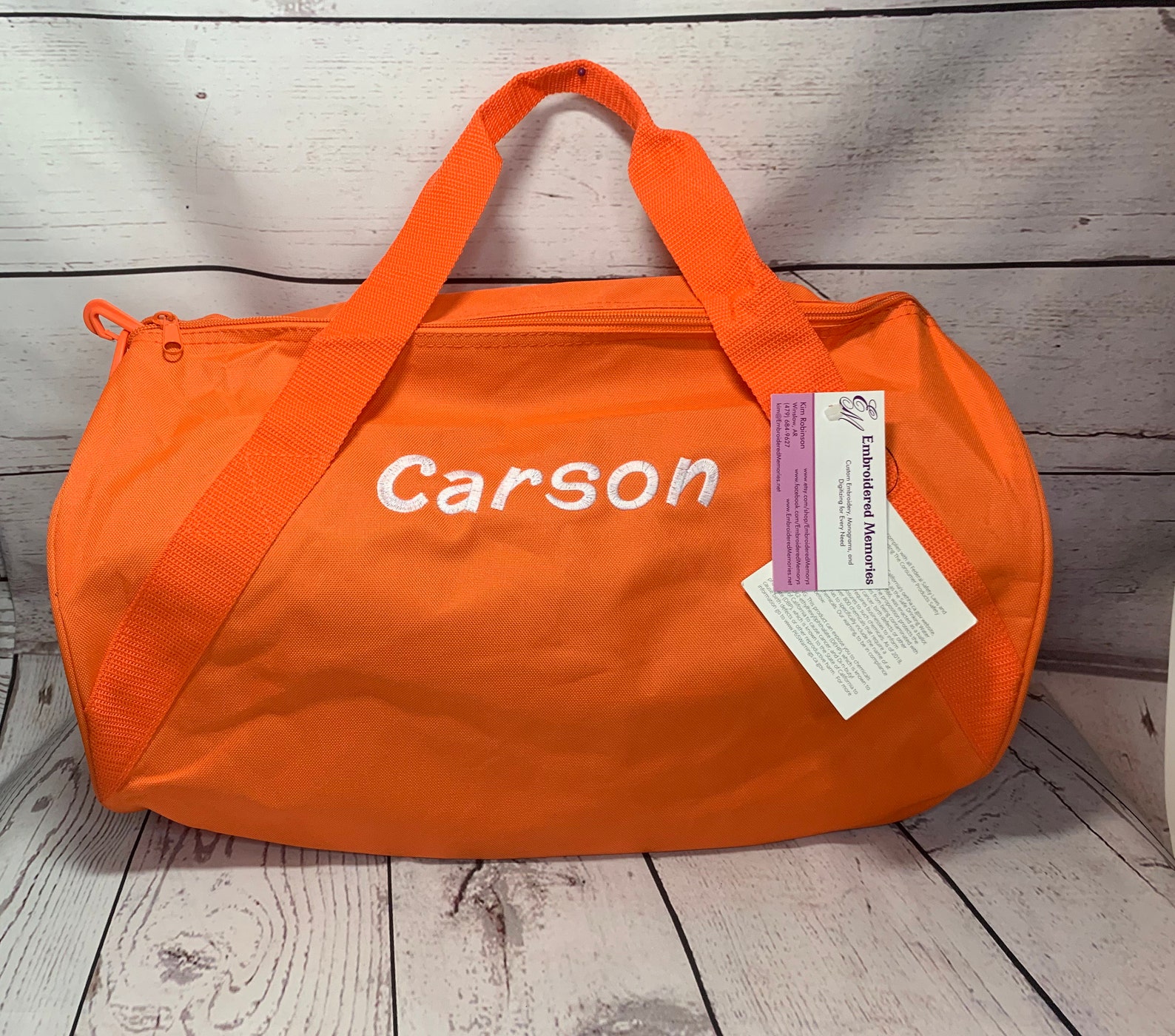 Duffle Bag Personalized Monogrammed Kids Weekend Bag Sports Etsy