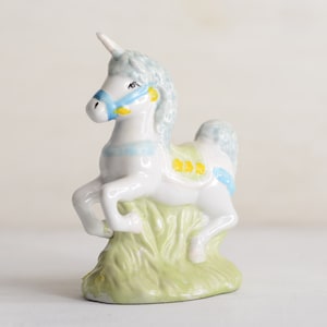 Unicorn Ceramic Figurine New Baby Decor