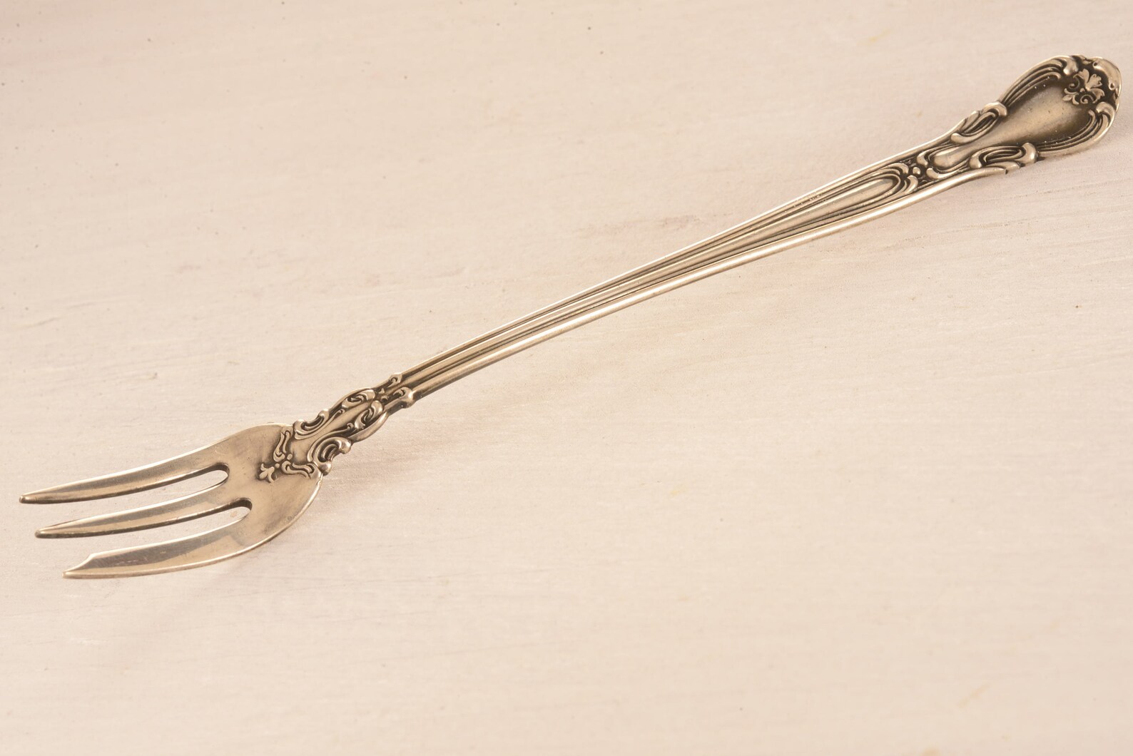 Fork seafood sterling silver antique patent 1895 Etsy Italia