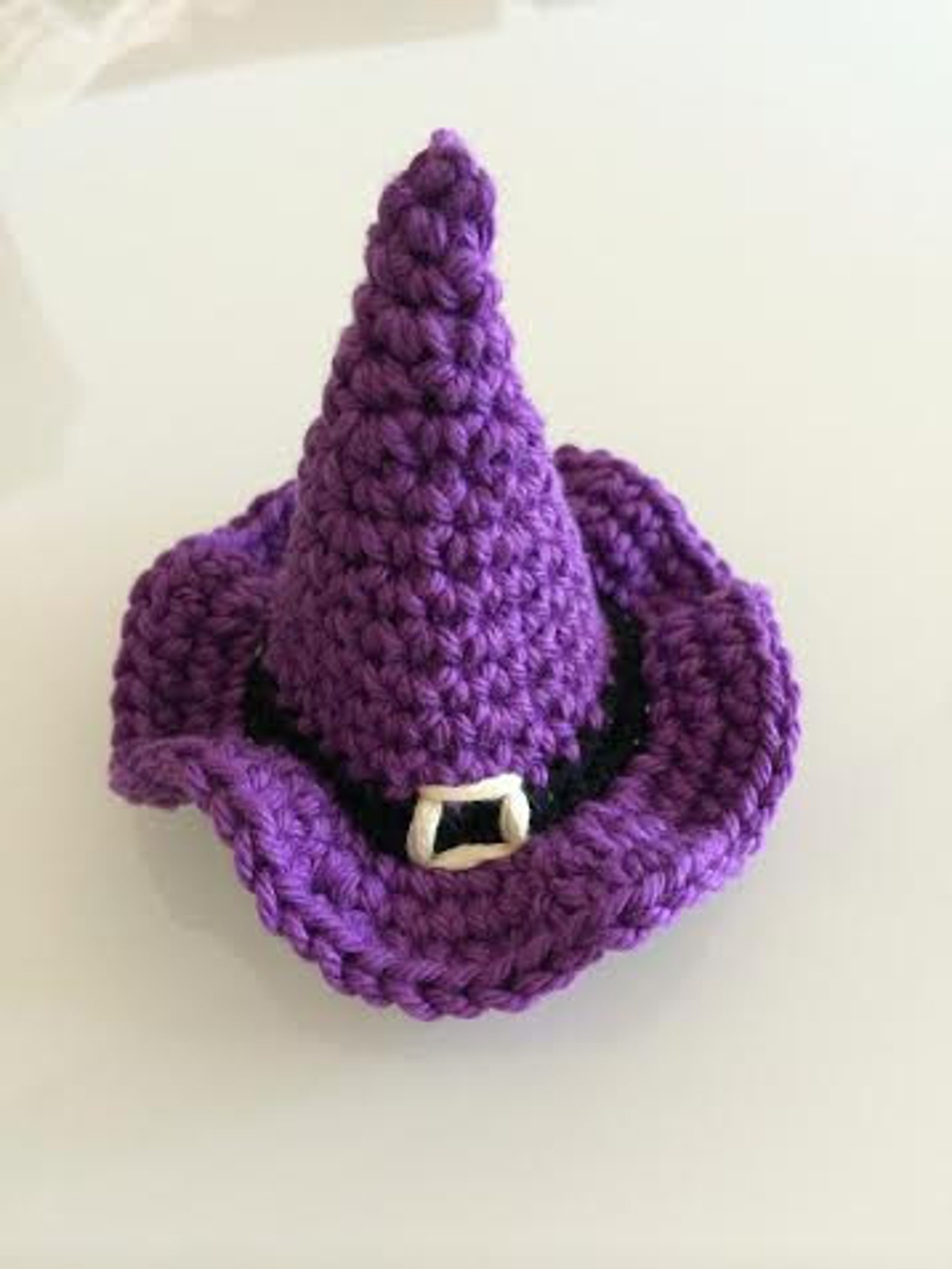 Halloween Witch Hat Crochet Pattern Pdf Halloween Amigurumi Etsy