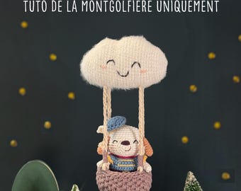 Cloud hot air balloon | Little Mimiz chapter 3 | PDF crochet pattern