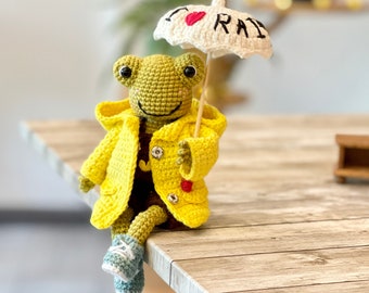 Emile Frog | PDF crochet pattern