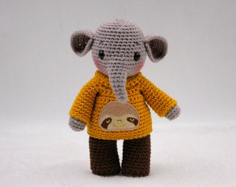 Crochet pattern: Eliott the elephant