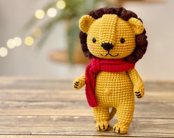 Venezio the lion | PDF crochet pattern