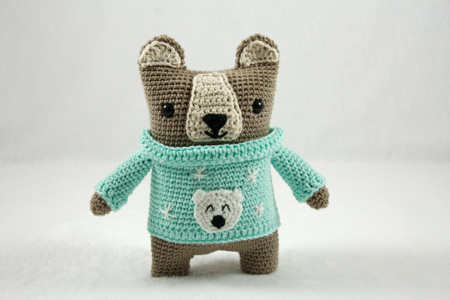 square teddy bear