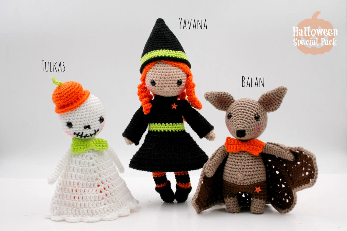 Crochet Pattern: Halloween Special Pack - Etsy