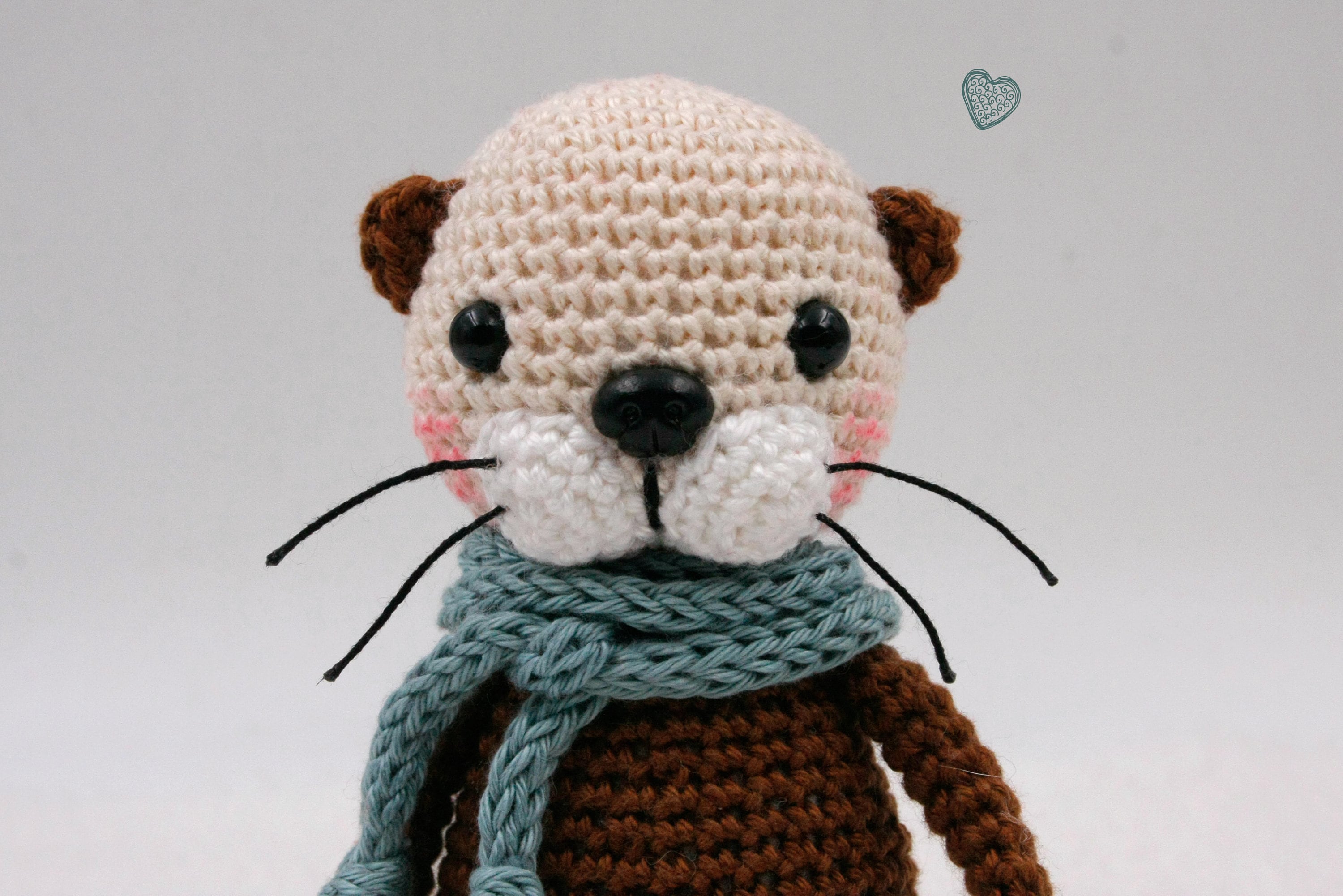 Crochet Pattern James the Mini Sea Otter Etsy