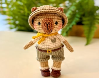 Otis Capybara | PDF crochet pattern