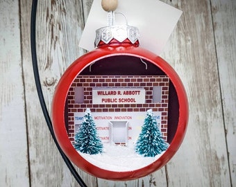 Abbott Elementary Diorama Ornament