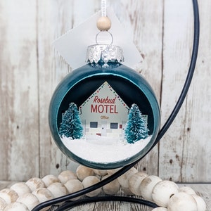 Rosebud Diorama Ornament
