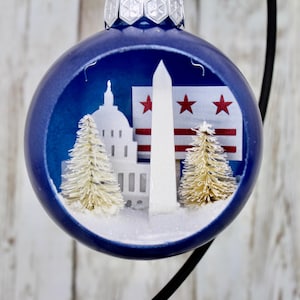 Washington DC Diorama Ornament