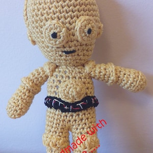 Space Defending Droid - Amigurumi - Crochet Pattern Only - US Terminology