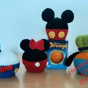 Chocolate Orange/Sweet/Bath Bomb/Goodie Covers - Crochet Pattern Only - US Terminology