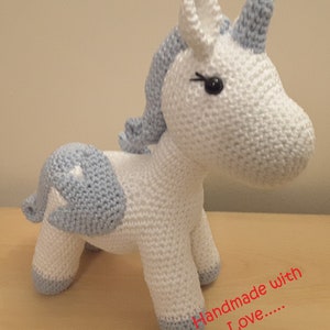 Starlight the Unicorn - Amigurumi - Crochet Pattern Only - US Terminology