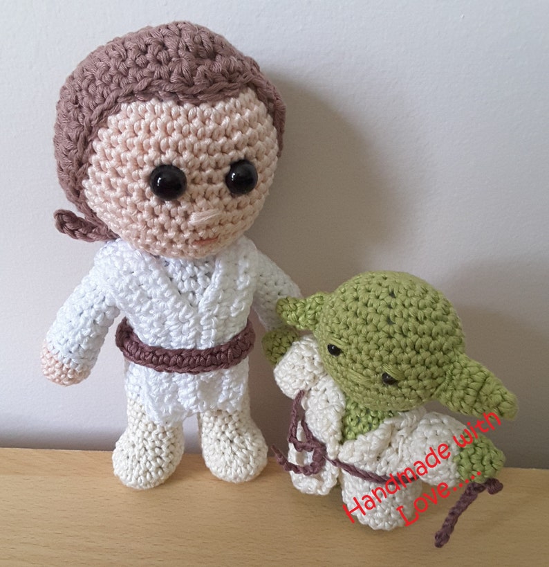 Crochet Pattern Only Amigurumi Star WarsDisney Inspired /'Yoda/' US Terminology