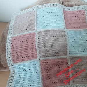 Mouse Blanket Square - Digital Download- Crochet Pattern Only - US Terminology