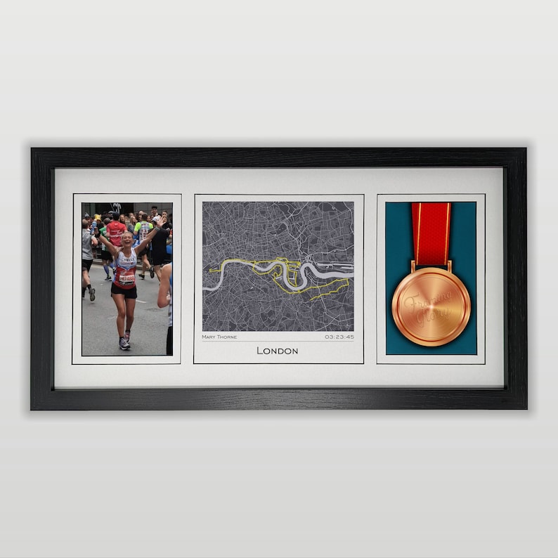 London Marathon Map Print London Marathon Gift for Runner image 3