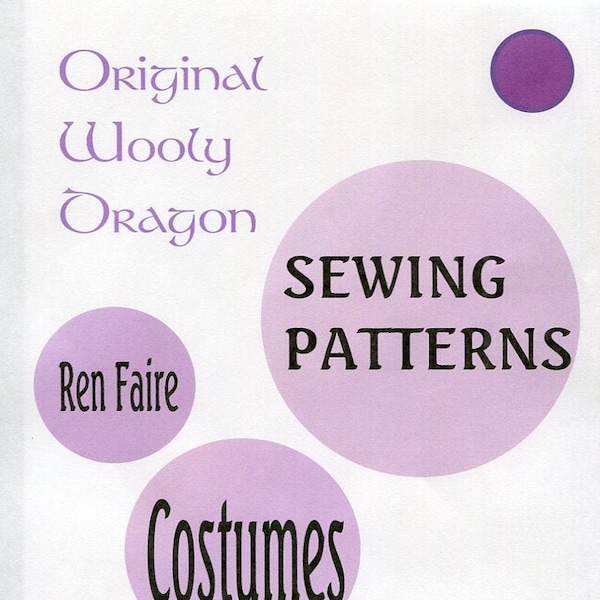 Ren Faire Pattern Etsy