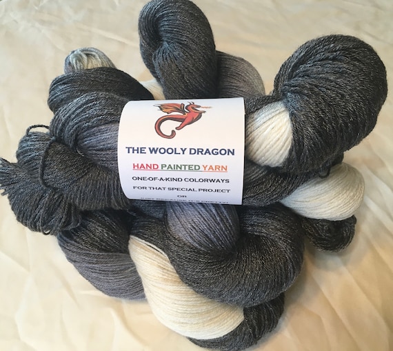 HOCUS POCUS Wool/Tencel Sock Yarn Indie Hand Painted Soft and Unique