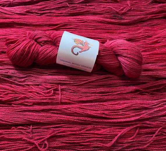 SCARLET WITCH Baby Alpaca Sportweight Yarn- Kettle Dyed