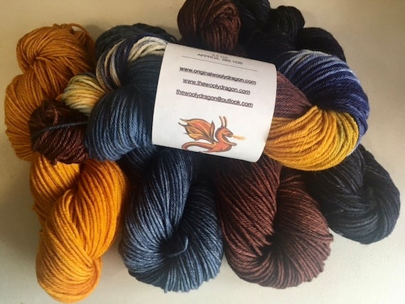 MAGGIE MAE Superwash Merino Yarn Set: Worsted Weight