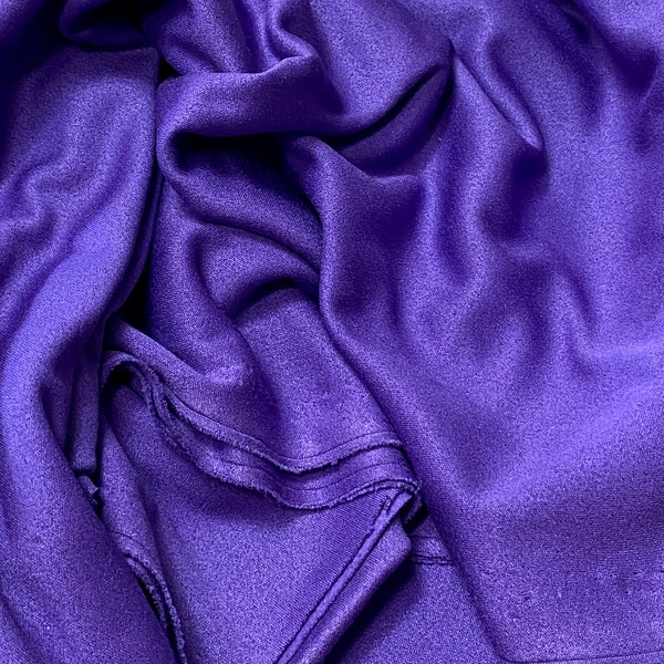 Dark Violet Moleskin Fabric