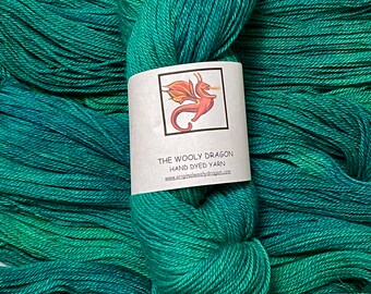 MALACHITE Hand Dyed Alpaca Sportweight Yarn