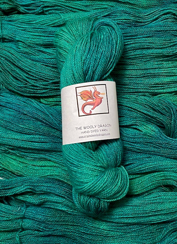 MALACHITE Hand Dyed Alpaca Sportweight Yarn