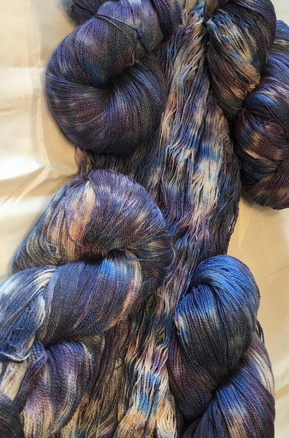 Bluebird Merino/Silk Laceweight Yarn