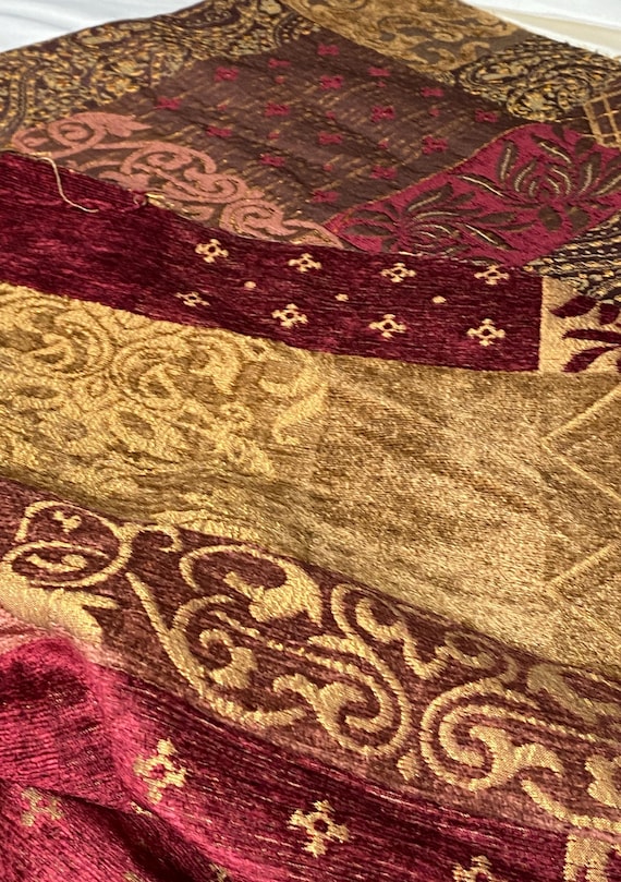 Tapestry-like Fabric Vintage Most Unique Sold by the Piece