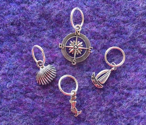 Life is a Beach Stitch Markers