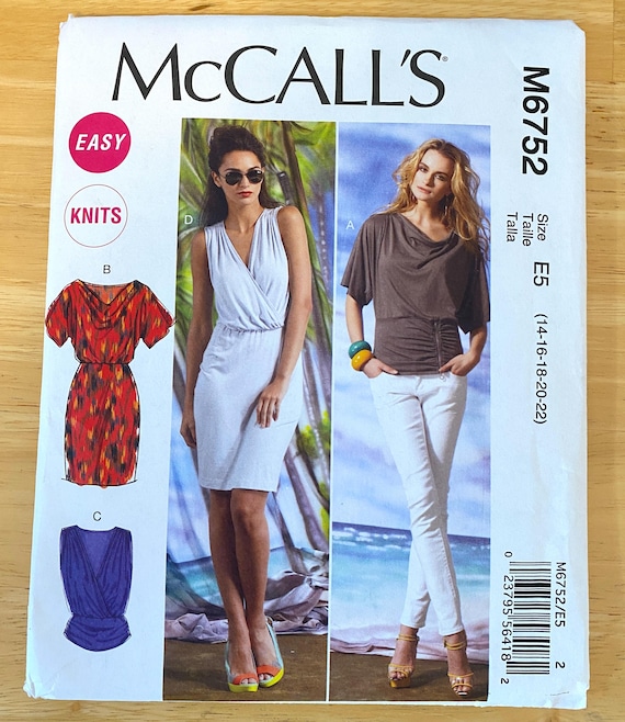 Misses Tunic Tops & Dresses: McCall's 6752