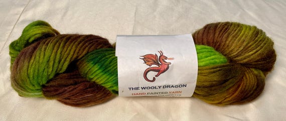 SPRINGTIME: Hand Painted Roving Yarn