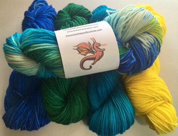 LAYLA Superwash Merino Yarn Set: Worsted Weight