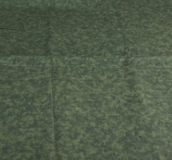 Olive Green Cotton Fabric: 44" Wide x 1 yard- 2 yards available