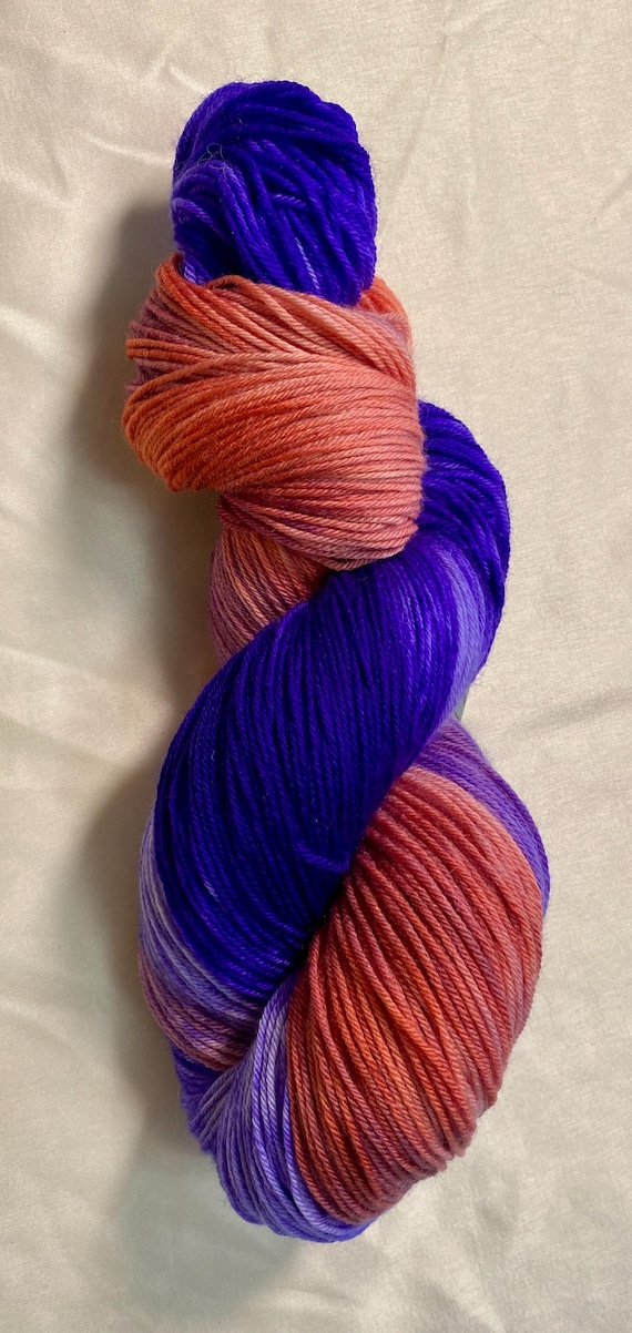 VERONICA Merino/Cashmere Hand Dyed Yarn: Fingering/Sock Weight