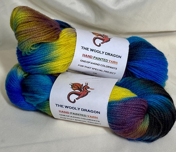 Carnivale Worsted Wool Yarn- Hand Painted