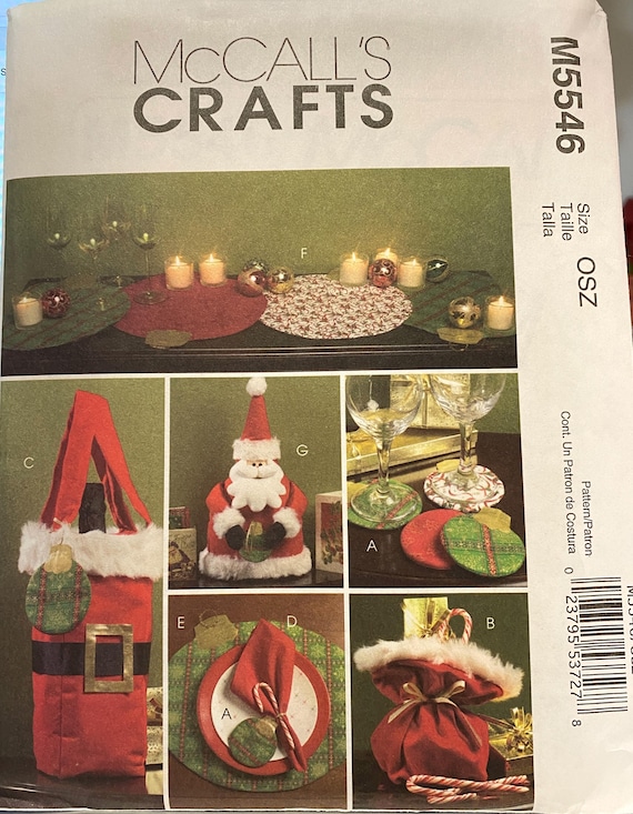 Seasonal Table Decor Pattern by McCalls: M5546