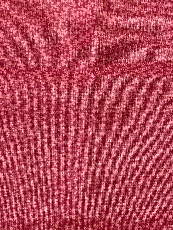 Light Watermelon Colored Abstract Print on Lightweight Canvas Fabric: Sold as a Piece