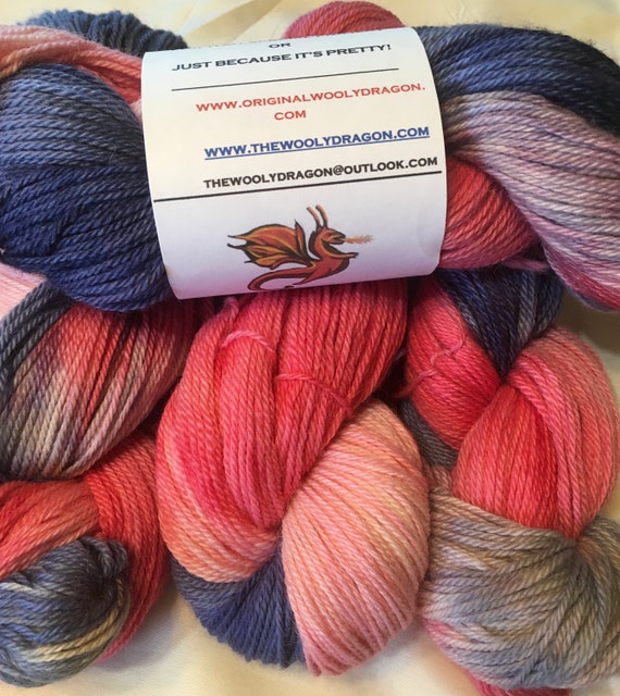 GLORIANA Alpaca Yarn Indie Hand Painted Baby Alpaca- 4 Hanks Available, Choose Quantity at Checkout
