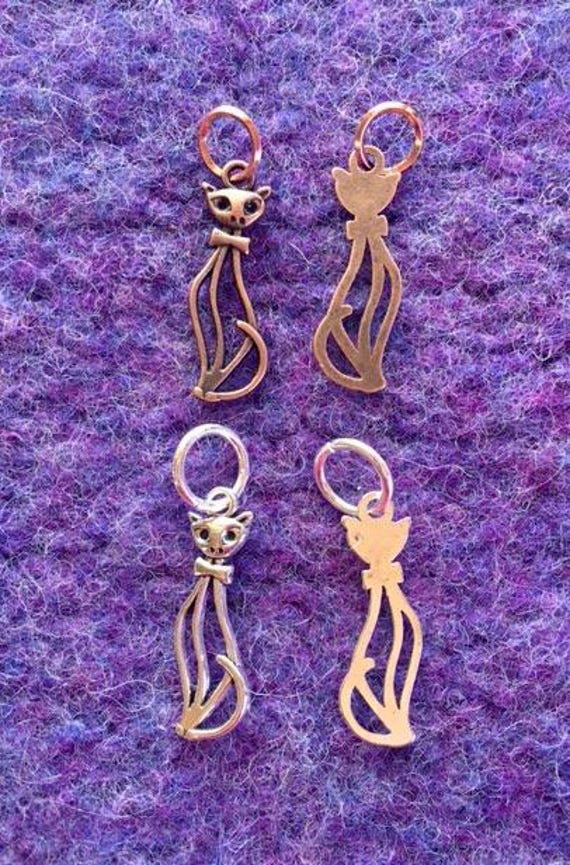 Siamese Cat Stitch Markers
