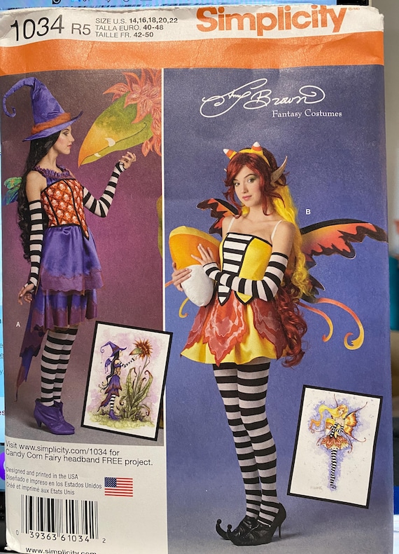 Halloween Costume Sewing Pattern: Simplicity 1034