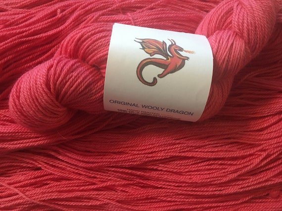 PRETTY IN PINK Alpaca Yarn Kettle Dyed Baby Alpaca- 5 Hanks Available, Choose Quantity at Checkout