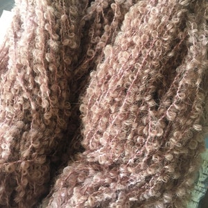 TEDDY BEAR Alpaca/Merino/Nylon Boucle Yarn- Only 1 hank left!