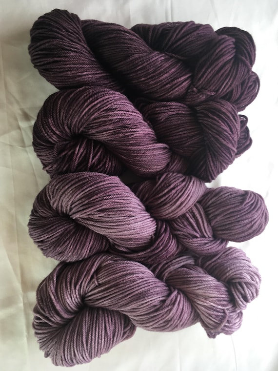 Dragon's Wine: Color Gradient Yarn Set of 4 skeins- 100% Organic Merino