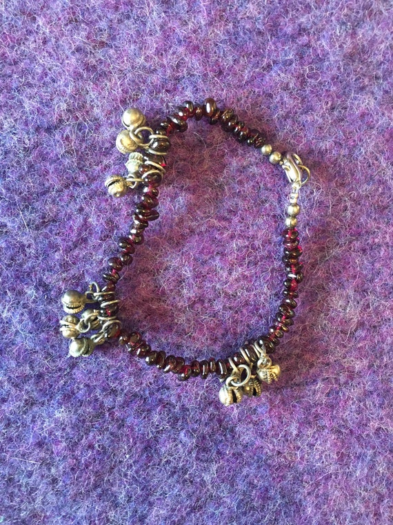 Gemstone Ankle Bracelet - image 3