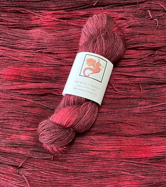 SANGRIA Hand Dyed Alpaca Sportweight Yarn