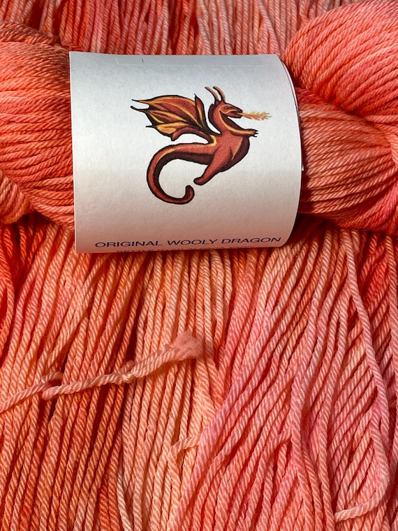 Coral Gables: Superwash Merino Worsted Yarn- Hand Painted