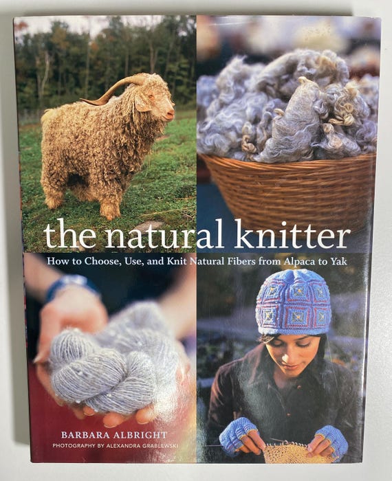 The Natural Knitter Book by Barbara Albright
